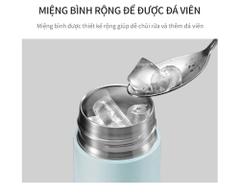 LocknLock Bình Giữ Nhiệt Belt Bottle 490ml Hồng