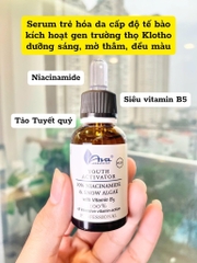 AVA LABORATORIUM Serum Niacinamide, B5, Tảo tuyết 30ml