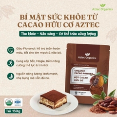 Aztec Organics Cacao Hữu Cơ 150g