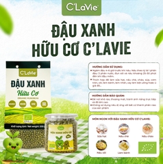 Đậu xanh hữu cơ C'LaVie 200g