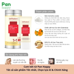 Kem chống nắng chống ánh sáng xanh Cell Fusion C Derma Relief 35ml+35ml