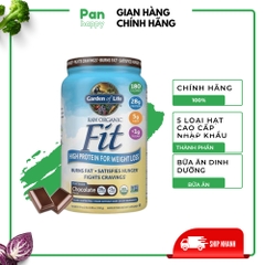 GOL Protein Fit  Đạm đốt mỡ thuần chay Chocolate 910g