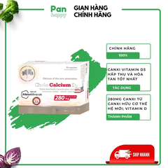 Chela Canxi D3 ion hữu cơ thế hệ mới nhất