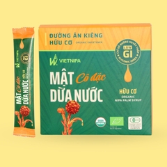 VIETNIPA Mật Dừa hữu cơ ăn kiêng - 30 gói