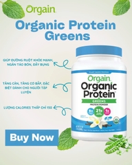 Orgain Đạm thực vật Greens 882g