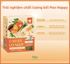 Trà Cam Sả Cỏ Ngọt 10 Túi