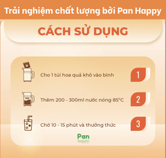 Trà Cam Sả Cỏ Ngọt 10 Túi