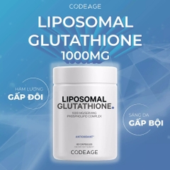 CODEAGE Glutathione trắng da giảm nám 1000mg 60 viên