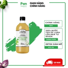 Giấm Táo Hữu Cơ Barnes Naturals CÓ GIẤM MẸ