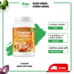 Protein Orgain Superfoods Đạm thực vật Detox giảm mỡ 50 Rau Củ Quả 1,2kg