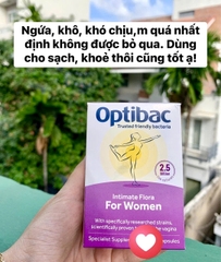 Men vi sinh phụ khoa Optibac For Women - 14v