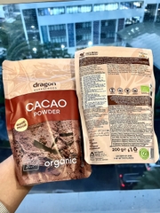 DS Bột Cacao Hữu Cơ Nguyên Chất 200g