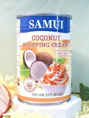 Kem Tươi Thuần Chay Từ Dừa / Samui Coconut Whipping Cream - 400g