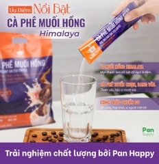 Cafe Hoà Tan Muối Hồng Himalaya 50 Gói