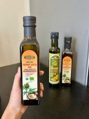 Radiant Dầu Gai dầu ép lạnh, hữu cơ thượng hạng 250ml