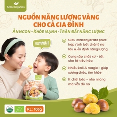 Aztec Organics Hạt Dẻ Hữu Cơ 100g