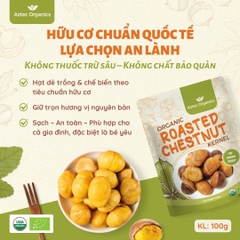 Aztec Organics Hạt Dẻ Hữu Cơ 100g