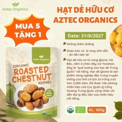 Aztec Organics Hạt Dẻ Hữu Cơ 100g