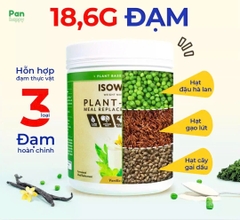 [05/26] ISOWHEY Thay Bữa Ăn Plant-Based Meal Replacement Shake Vanilla 550g