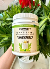 [05/26] ISOWHEY Thay Bữa Ăn Plant-Based Meal Replacement Shake Vanilla 550g