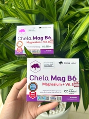 Olimp Labs Chela Mag B6 bổ sung magie, vitamin B6 30V
