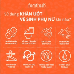 Khăn Ướt Intimate Skin care Femfresh 25 Tờ