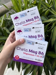 Olimp Labs Chela Mag B6 bổ sung magie, vitamin B6 30V