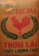 GẠO THƠM LÀI CAM BAO 25 KG