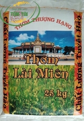 GẠO  LÀI MIÊN BAO 25 KG