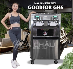 Máy làm kem tươi cao cấp Goodfor GH6 (6 vòi lấy kem-3 Block làm kem)