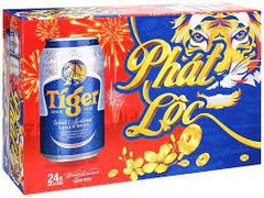 Thùng Bia Tiger nâu