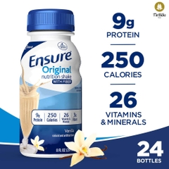 Abbott Ensure hương vani 237ml