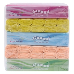 Khăn sữa cuộn nhỏ 2 lớp Gummi