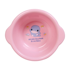 Thao nhựa tròn nhỏ vệ sinh cho bé KuKu