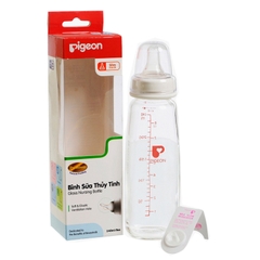 Bình sữa thủy tinh Pigeon 240ml