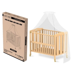 Cũi gỗ nan lớn cao cấp CD02