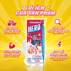VNM TUSTC Hero vị dâu 180ml