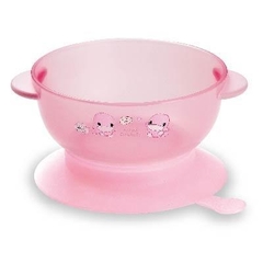 Chén ăn Kuku có đế dính nhựa PP