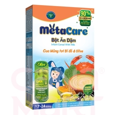 Metacare BAD cua mồng tơi bí đỏ & Olive