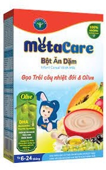 Metacare BAD gạo trái cây nhiệt đới & Olive