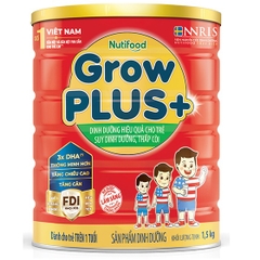 Nuti Grow Plus Đỏ 1.5kg mẫu mới
