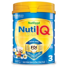 Nuti IQ Gold 3 900g mẫu mới