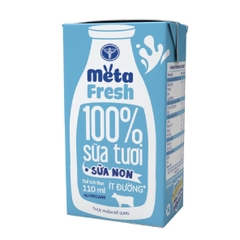 Sữa tươi Metafresh ít đường 110ml