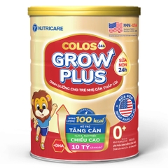 Sữa Colos 24h Grow Plus 0+ 800g