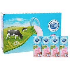 Sữa Cô gái Hà Lan 20+ vị dâu 180ml