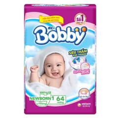 Miếng lót Bobby size Newborn 1 64 (dưới 5kg)