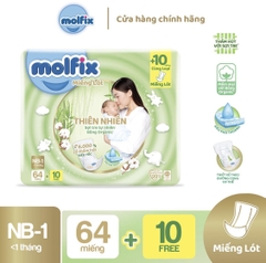 Tã MOLFIX Miếng Lót NB1 64