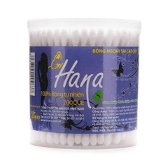 Tăm bông Hana trái tim 250c