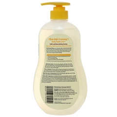 Tắm gội Pigeon 700ml màu vàng