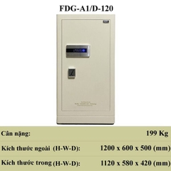 Két sắt nhập khẩu BOFA FDG-A/D120F vân tay+điện tử+ app kết nối điện thoại
